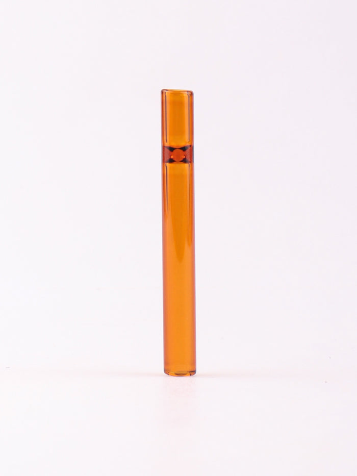 Straight Glass Cig Holder | Orange-Image 2