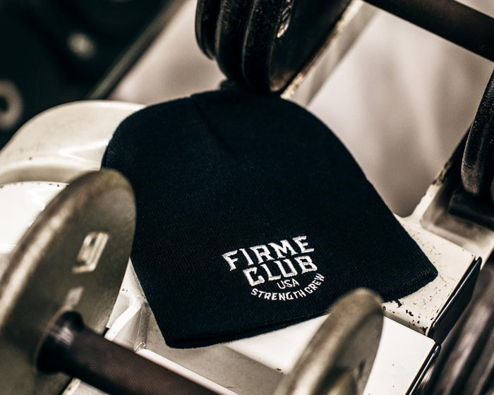 Strength Crew Black Beanie - Lifestyle