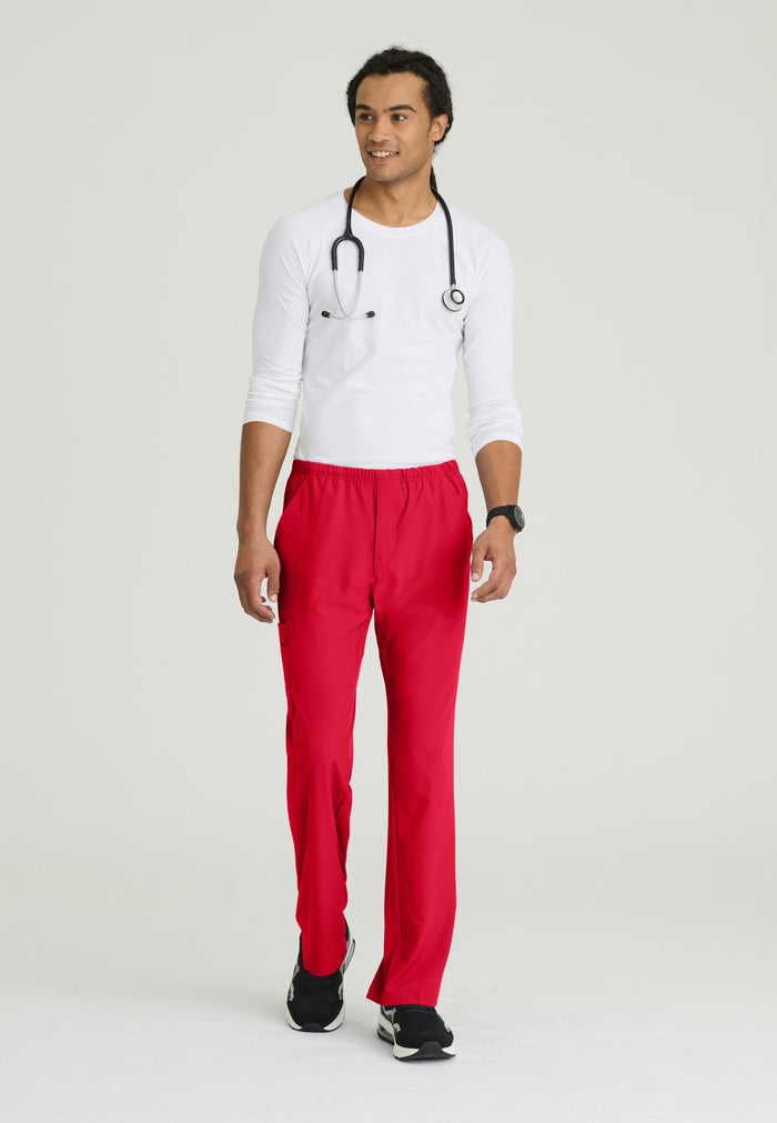Structure Pant - True Red - Grey's Anatomy Scrubs