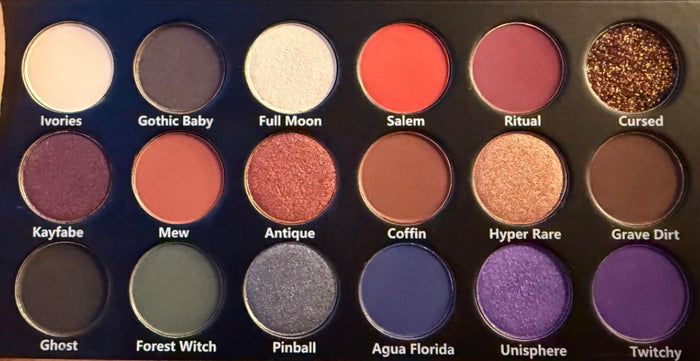 SU x Reby Hardy Goth Glam Eyeshadow Palette