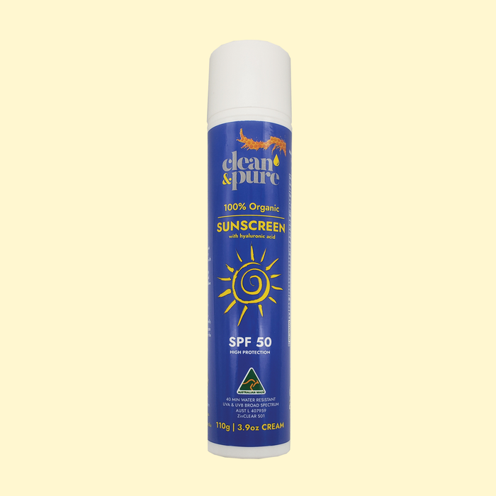SUNSCREEN ORGANIC VEGAN SPF 50