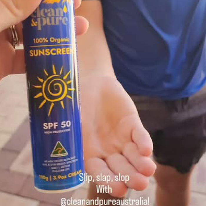 SUNSCREEN ORGANIC VEGAN SPF 50