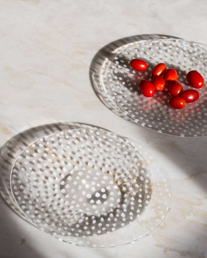 'Ten Ten' Painted Oval Plate (OUT OF STOCK)