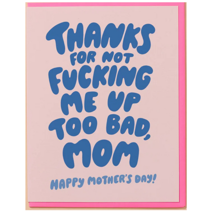 Thanks Mom