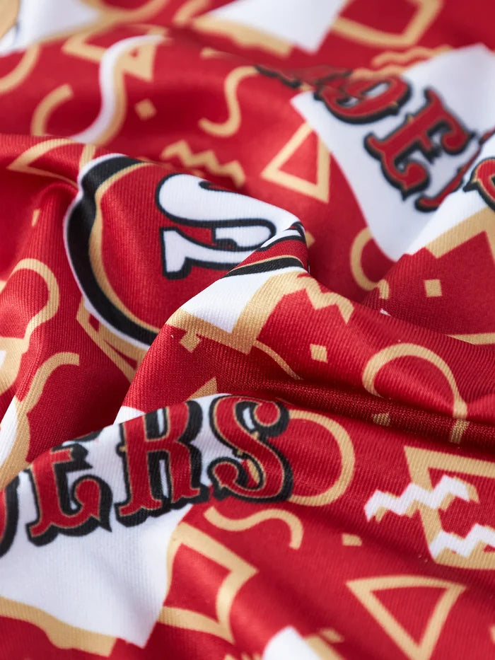 The 49ers Game Day Fit (Boys Performance Polo) - Image 3 - Chubbies Shorts