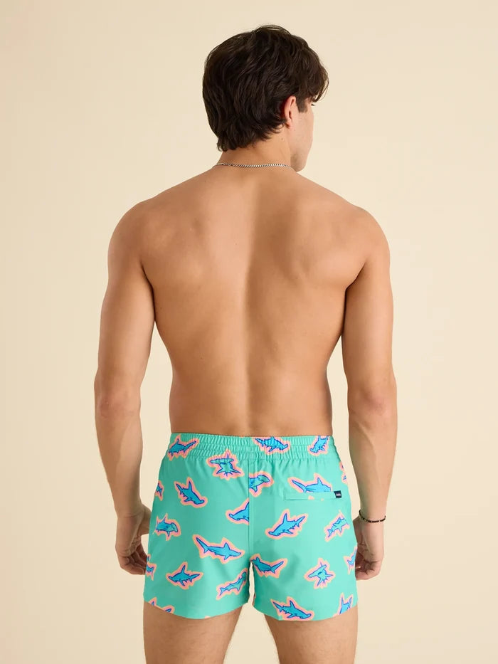 The Apex Swimmers 4" (Lined Classic Swim Trunk) - Image 2 - Chubbies Shorts