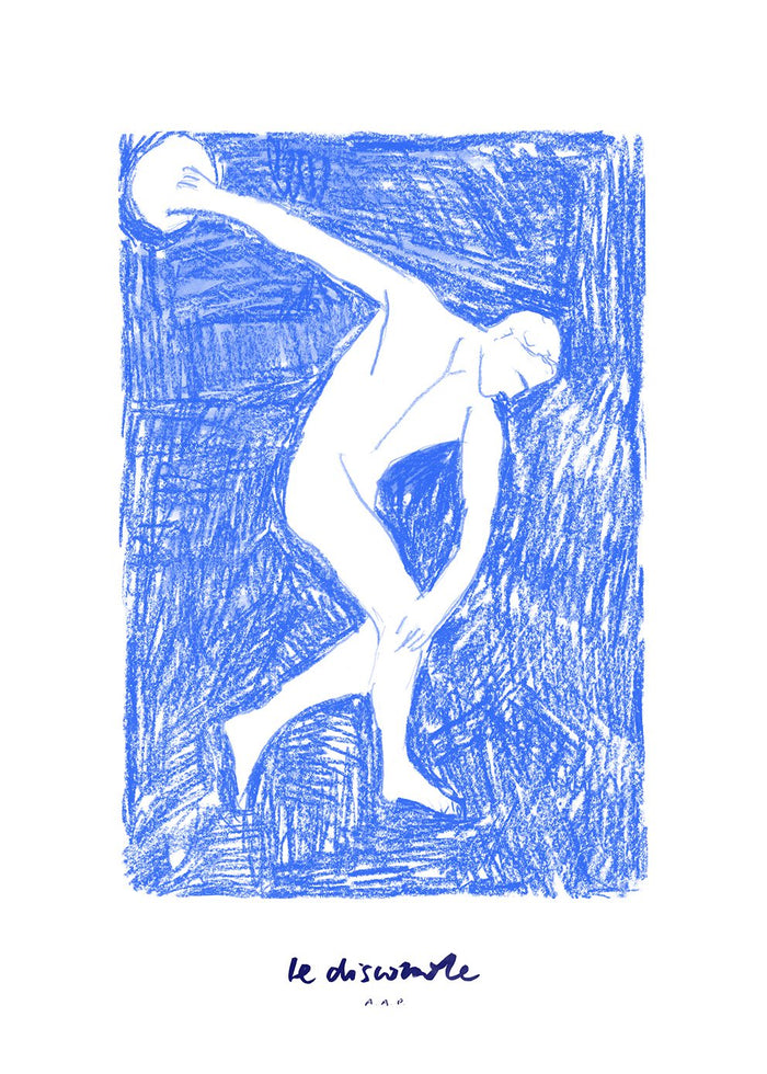 The Athlete by Another Art Project