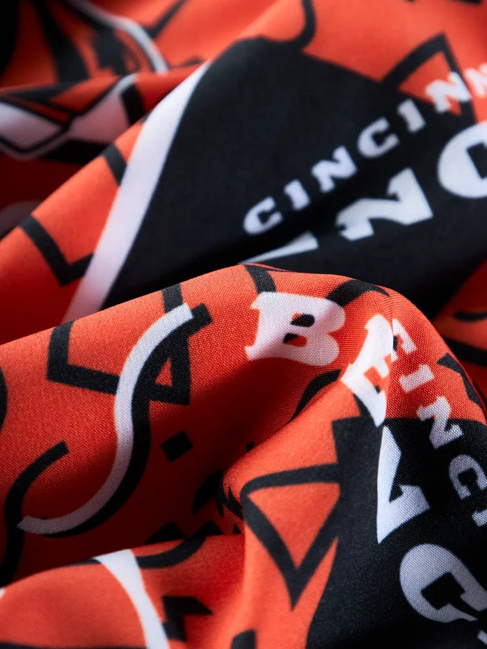 The Bengals Game Day Fit 5.5" (Classic Lined Swim) - Image 2 - Chubbies Shorts