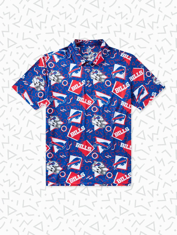 The Bills Game Day Fit (Performance Polo) - Image 1 - Chubbies Shorts