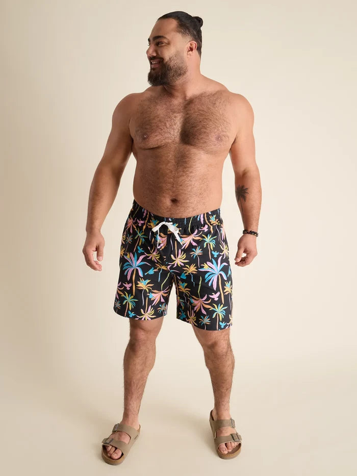 The Black Light Nights 7" (Classic Lined Swim Trunk) - Image 5 - Chubbies Shorts