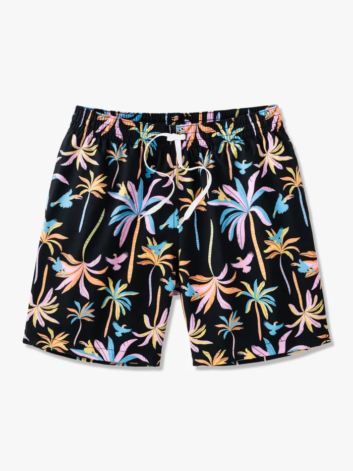 The Black Light Nights 7" (Classic Swim Trunk) - Image 1 - Chubbies Shorts