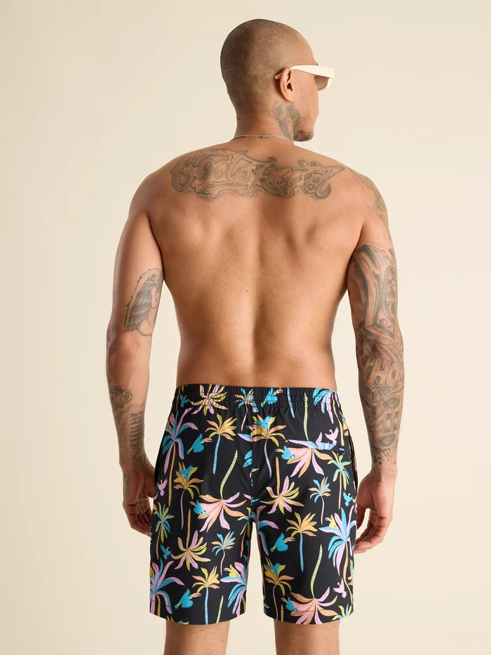 The Black Light Nights 7" (Classic Swim Trunk) - Image 2 - Chubbies Shorts