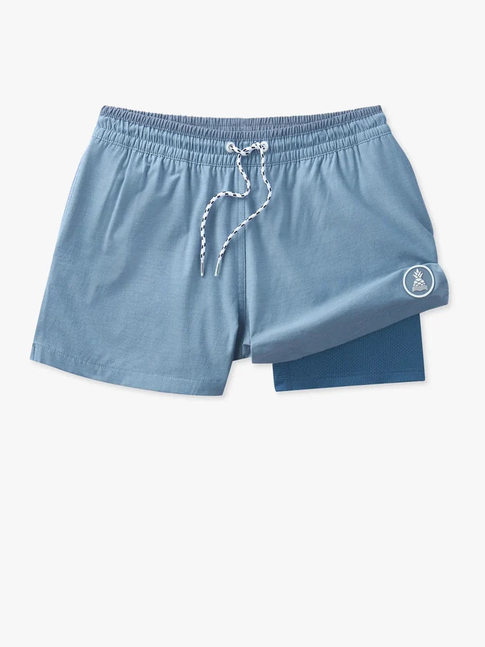 The Blue Horizons 4" (Classic Lined Swim Trunk) - Image 1 - Chubbies Shorts