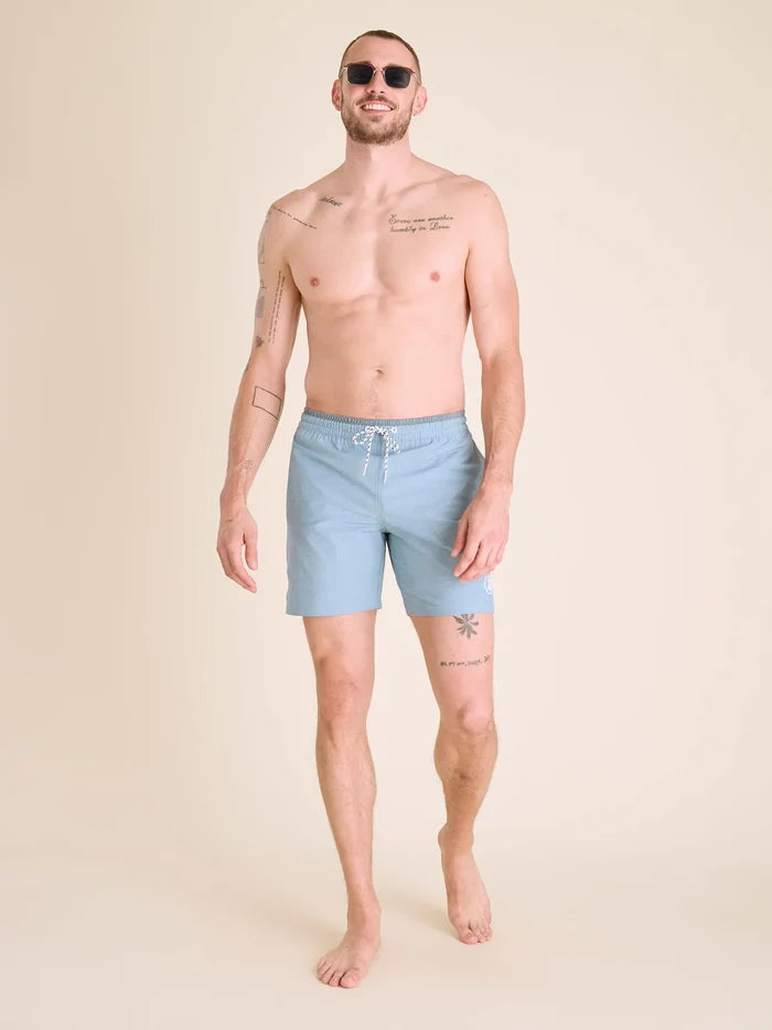 The Blue Horizons 7" (Classic Lined Swim Trunk) - Image 3 - Chubbies Shorts