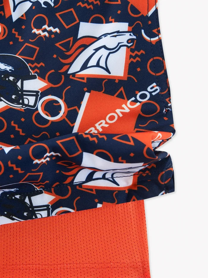 The Broncos Game Day Fit (Boys Classic Lined Trunk) - Image 2 - Chubbies Shorts