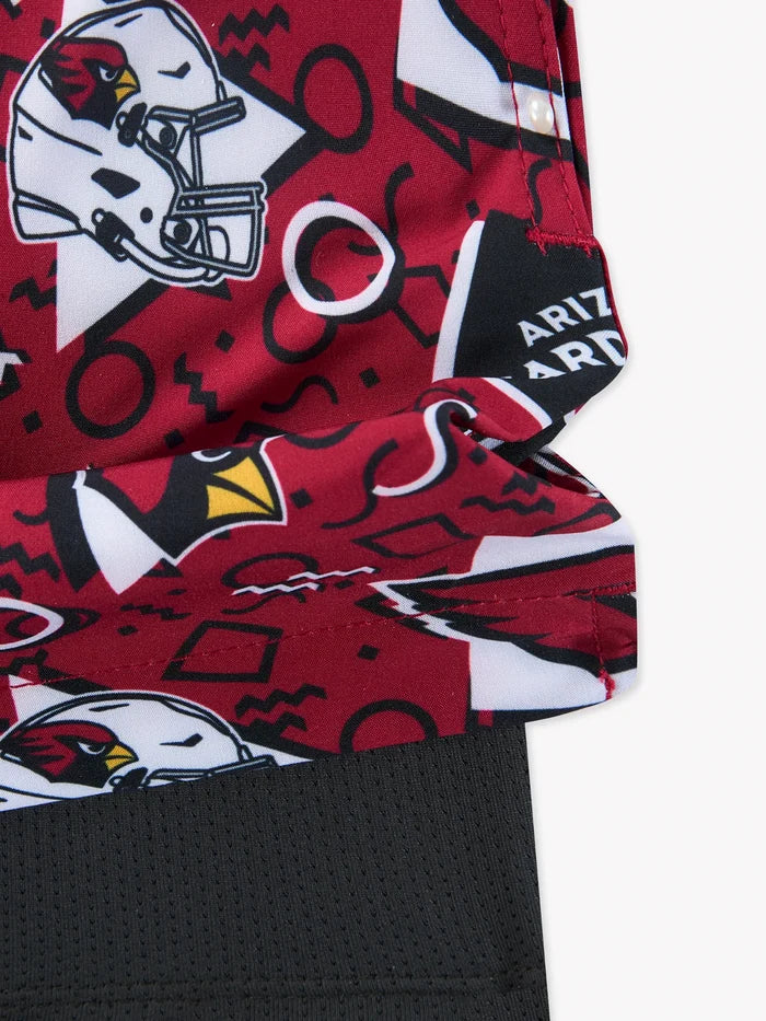 The Cardinals Game Day Fit (Boys Classic Lined Trunk) - Image 3 - Chubbies Shorts