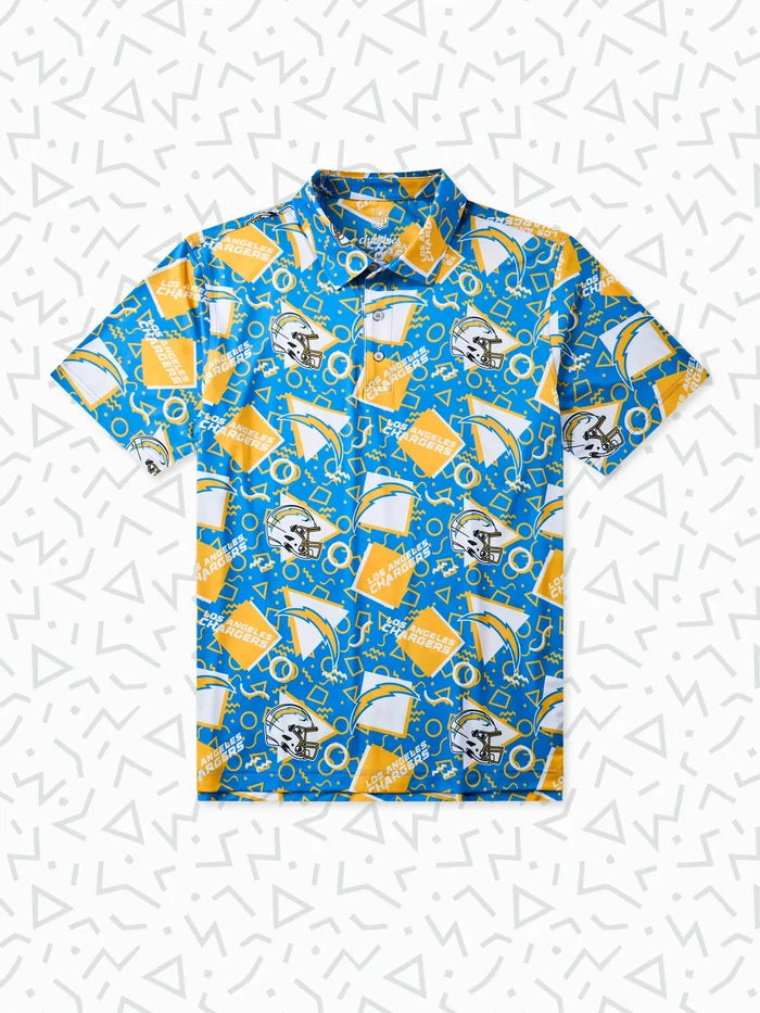 The Chargers Game Day Fit (Performance Polo) - Image 1 - Chubbies Shorts