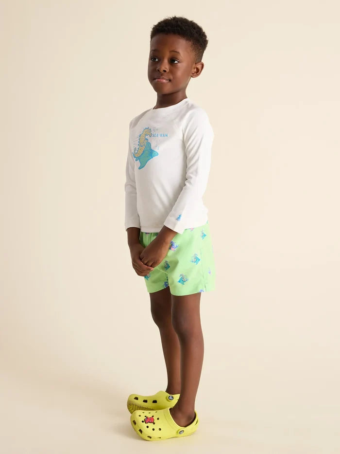 The Coastal Clad (Toddler Rashguard) - Image 4 - Chubbies Shorts