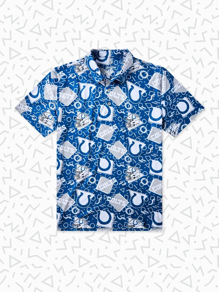 The Colts Game Day Fit (Performance Polo) - Image 1 - Chubbies Shorts