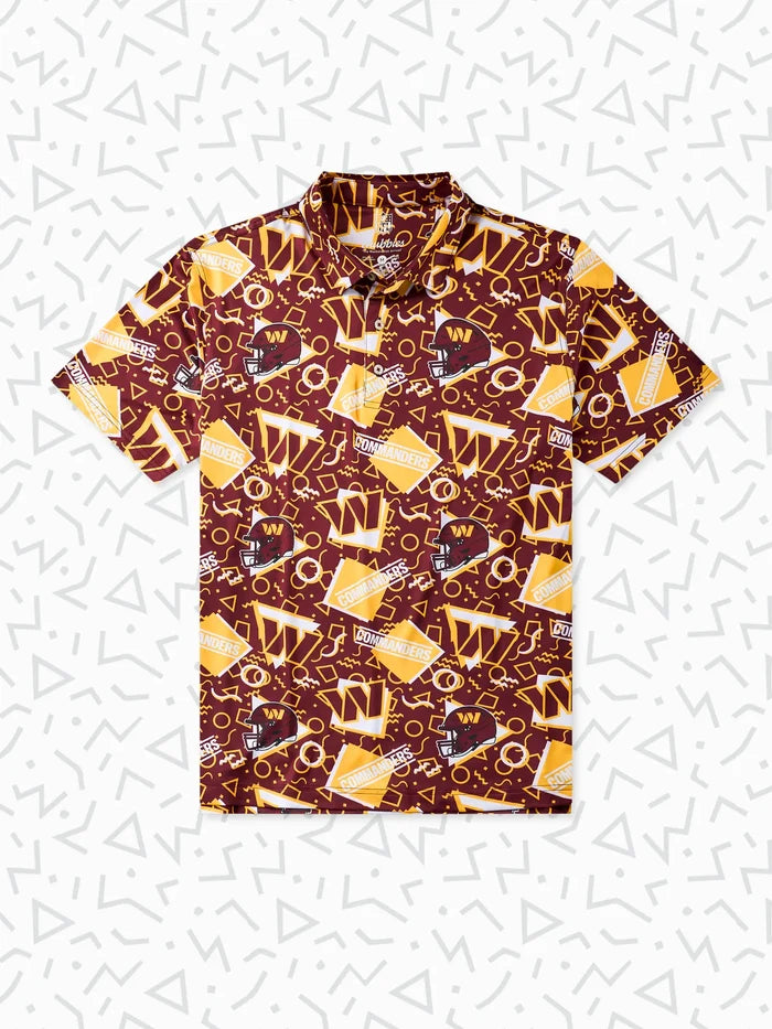 The Commanders Game Day Fit (Performance Polo) - Image 1 - Chubbies Shorts