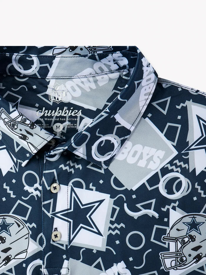 The Cowboys Game Day Fit (Performance Polo) - Image 2 - Chubbies Shorts