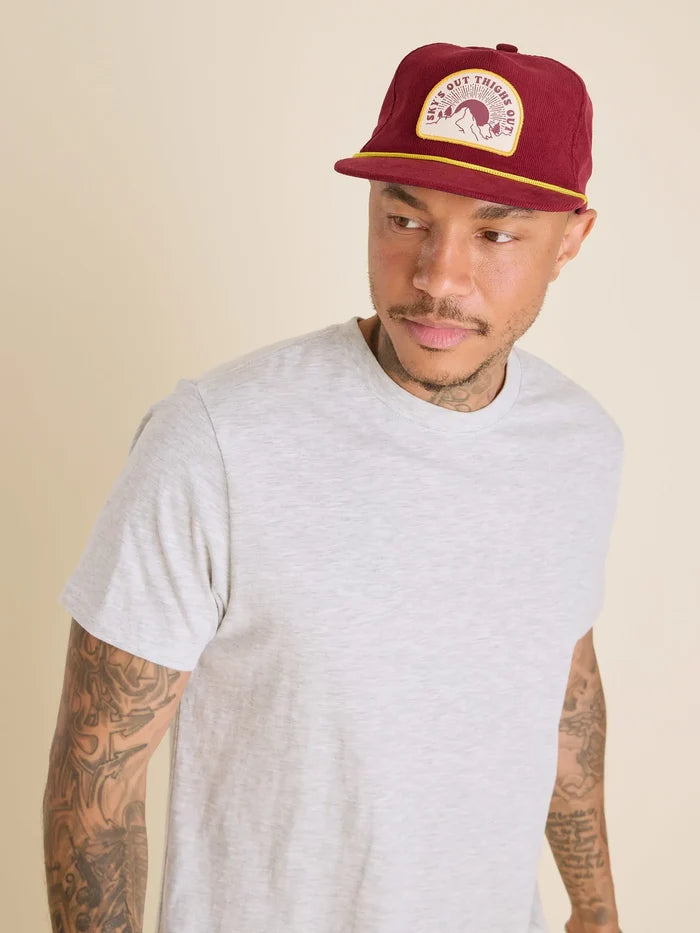 The Crimson Mist (Corduroy Core Hat) - Image 2 - Chubbies Shorts