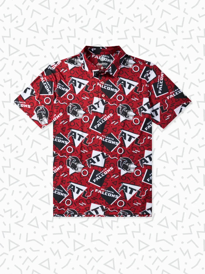 The Falcons Game Day Fit (Performance Polo) - Image 1 - Chubbies Shorts