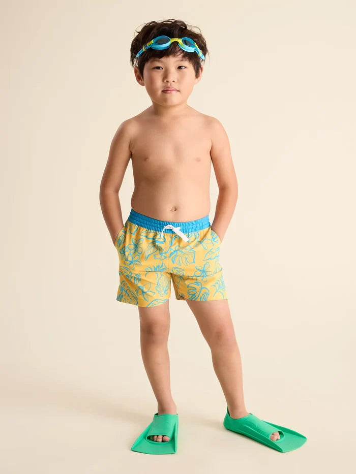 The Floral Explorers (Toddler Swim Trunk) - Image 5 - Chubbies Shorts