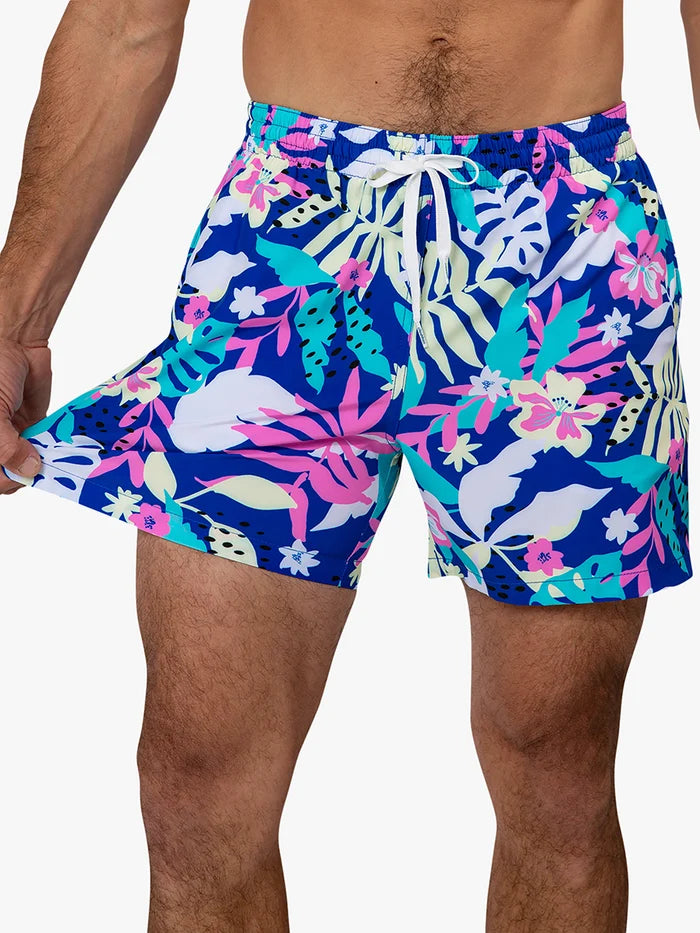 The Floral Surprises 5.5" (Classic Swim Trunk) - Image 3 - Chubbies Shorts