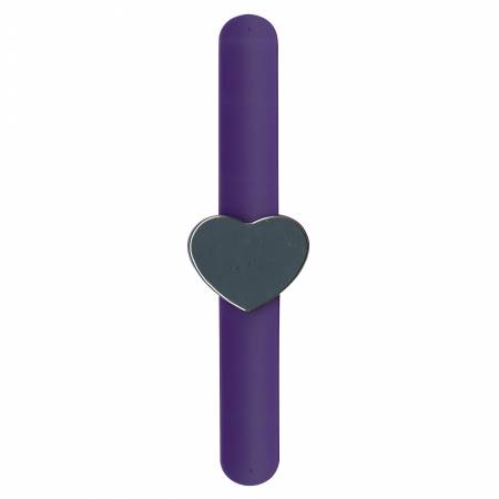 The Gypsy Quilter Magnetic Pincushion with Slap Band Bracelet Heart Shape # TGQ133