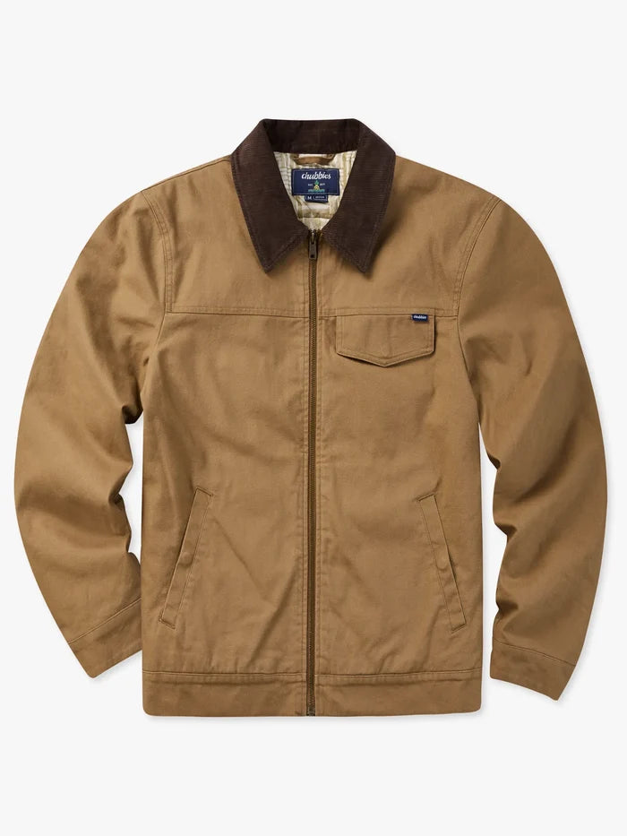The Harvester (Full-Zip Canvas Jacket) - Image 1 - Chubbies Shorts