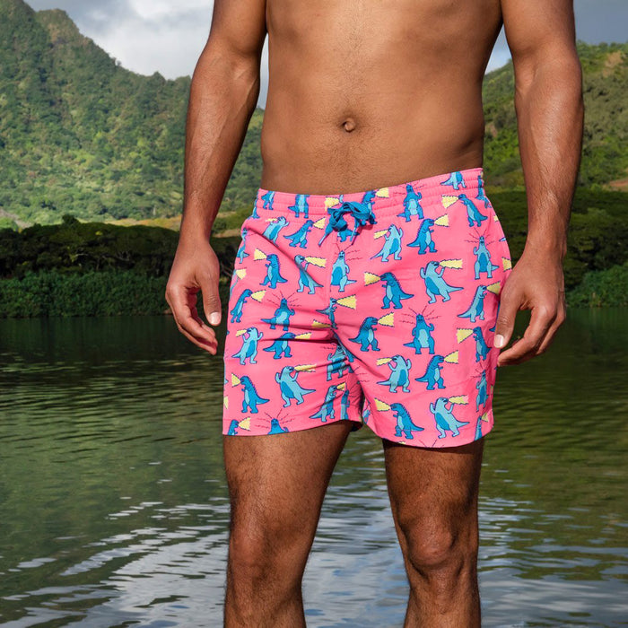 SwimThe Hear Me Roars 5.5" Stretch (Zipper Back Pocket)