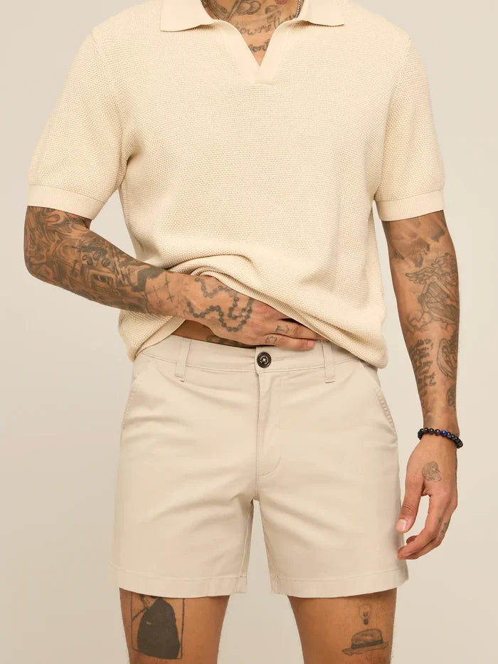 The Khakinators 5.5" Flat Front (Stretch) - Image 1 - Chubbies Shorts
