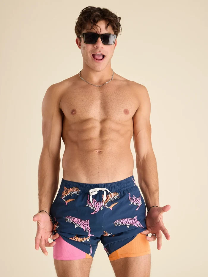 The King of the Seas 5.5" (Classic Lined Swim Trunk) - Image 1 - Chubbies Shorts