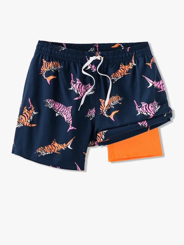 The King of the Seas 5.5" (Classic Lined Swim Trunk) - Image 1 - Chubbies Shorts