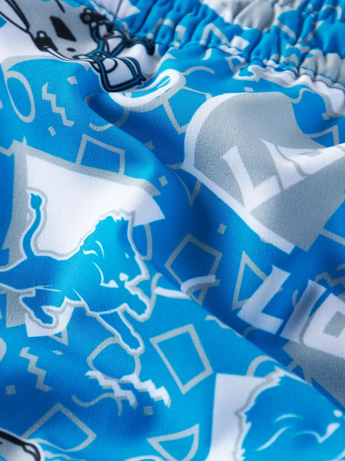 The Lions Game Day Fit (Boys Classic Lined Trunk) - Image 2 - Chubbies Shorts
