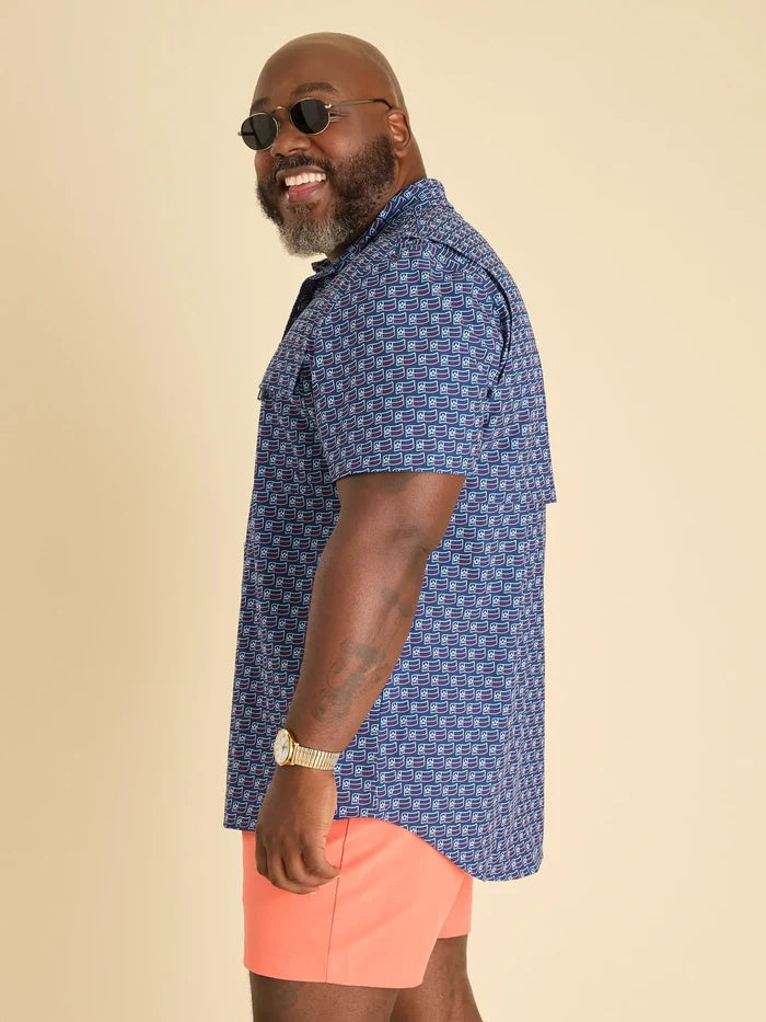 The Lone Star (UPF Shirt) - Image 3 - Chubbies Shorts