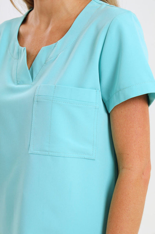 THE LUX LADIES NALEDI FEMME TOP - Greens Medi Scrubs South Africa - Premium Medical Uniforms & Apparel - Delivery Across SA