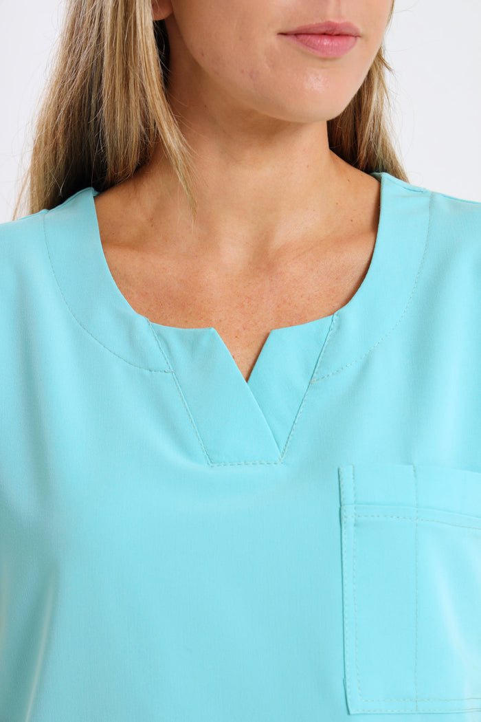THE LUX LADIES NALEDI FEMME TOP - Greens Medi Scrubs South Africa - Premium Medical Uniforms & Apparel - Delivery Across SA