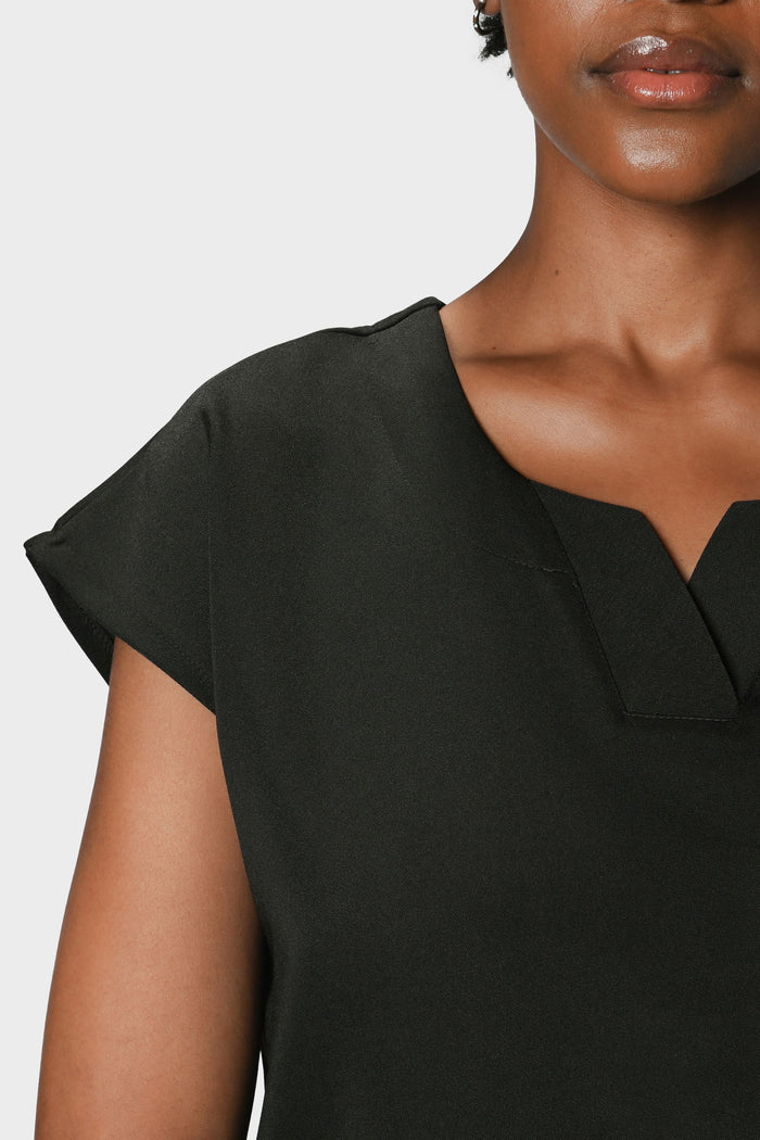 THE LUX LADIES NALEDI PETAL TOP - Greens Medi Scrubs South Africa - Premium Medical Uniforms & Apparel - Delivery Across SA