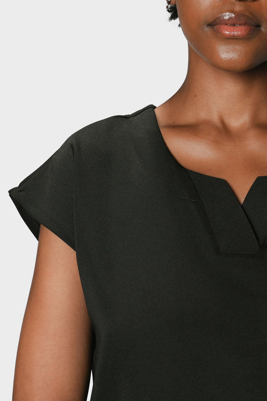 THE LUX LADIES NALEDI PETAL TOP - Greens Medi Scrubs South Africa - Premium Medical Uniforms & Apparel - Delivery Across SA