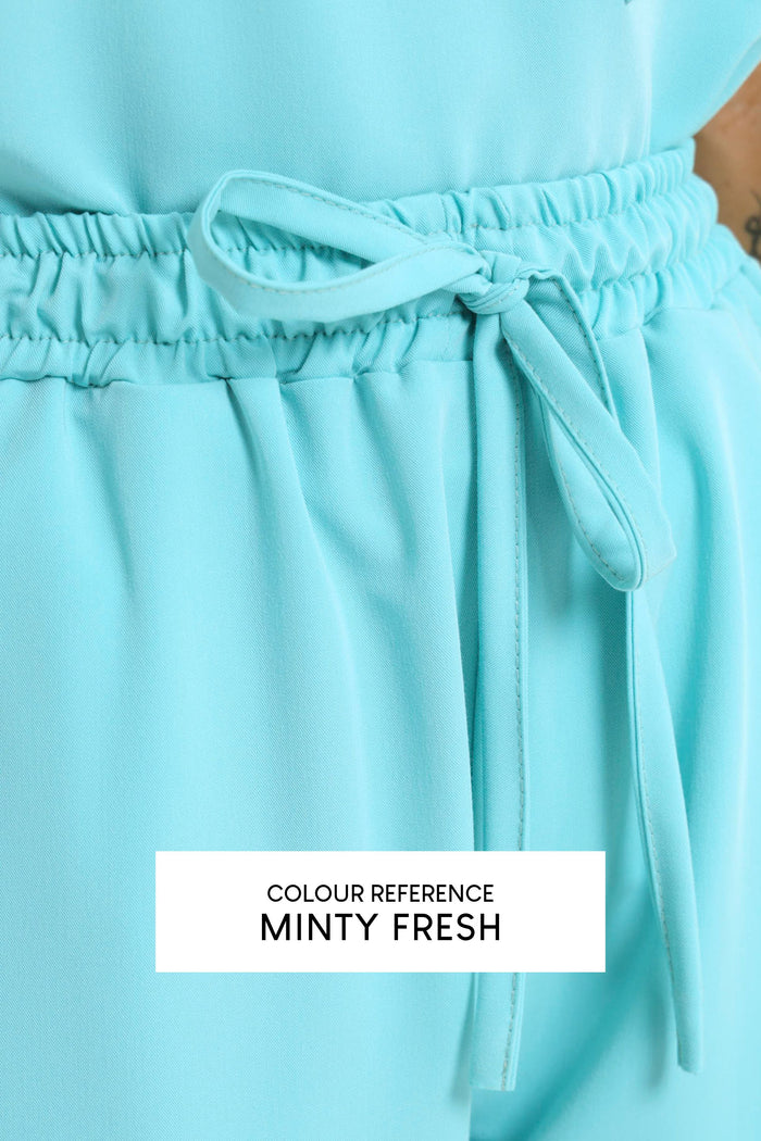 THE LUX LADIES V-NECK TULIP TOP - Greens Medi Scrubs South Africa - Premium Medical Uniforms & Apparel - Delivery Across SA