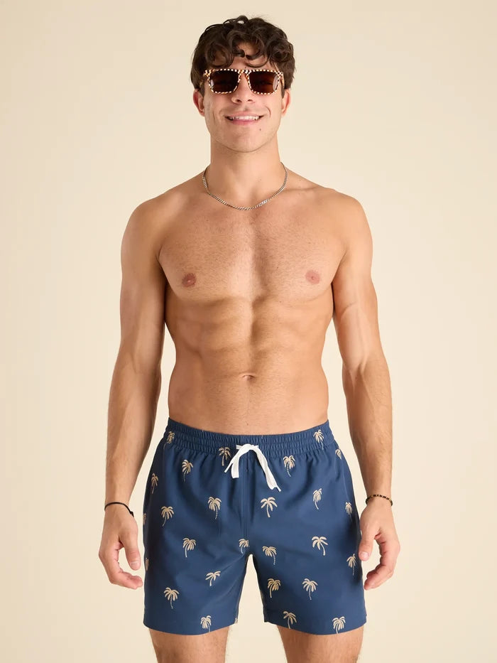 The Midnight Palms 5.5" (Classic Lined Swim Trunk) - Image 4 - Chubbies Shorts