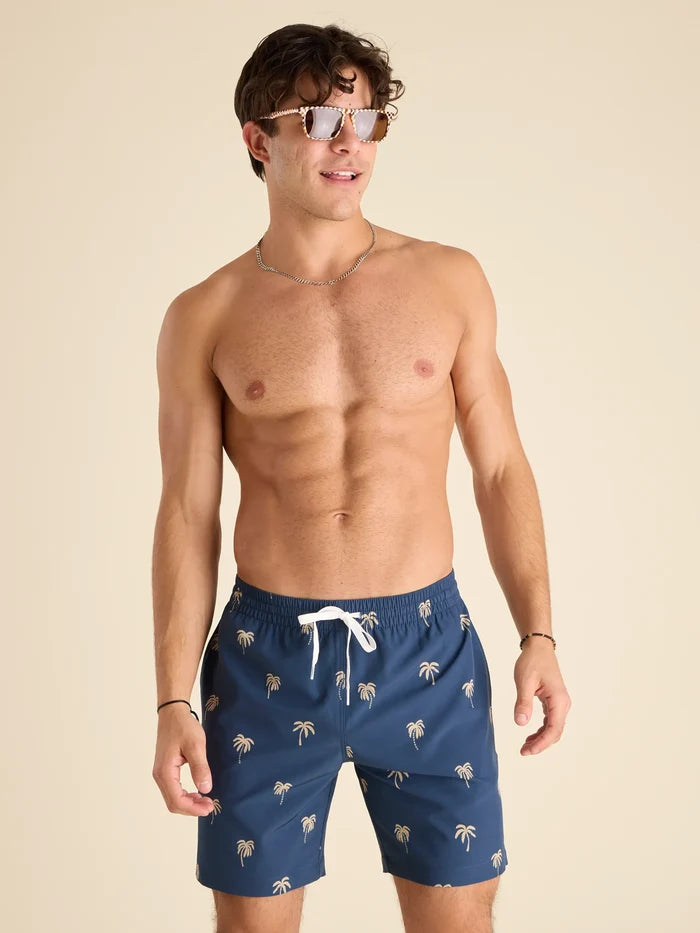 The Midnight Palms 7" (Classic Lined Swim Trunk) - Image 4 - Chubbies Shorts