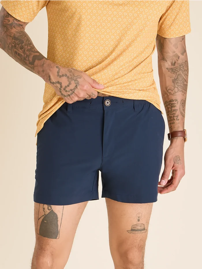 The Navy Babys 4" (Everywear Performance Short) - Image 1 - Chubbies Shorts