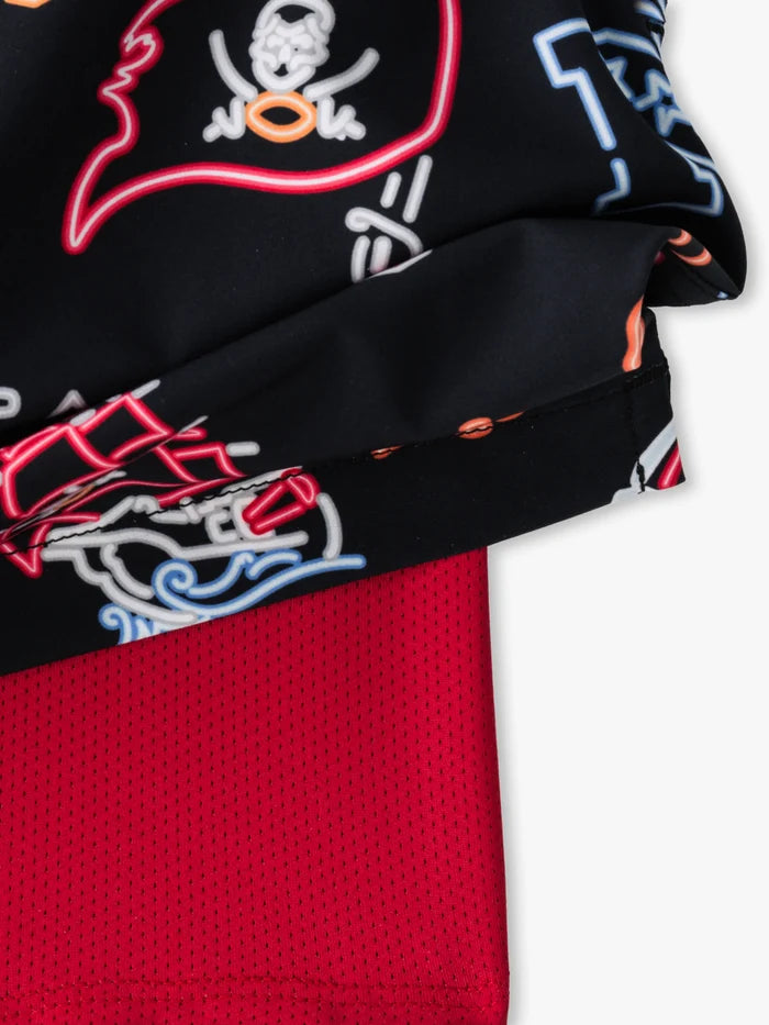 The Neon Buccaneers 5.5" (NFL Classic Lined Swim Trunks) - Image 3 - Chubbies Shorts