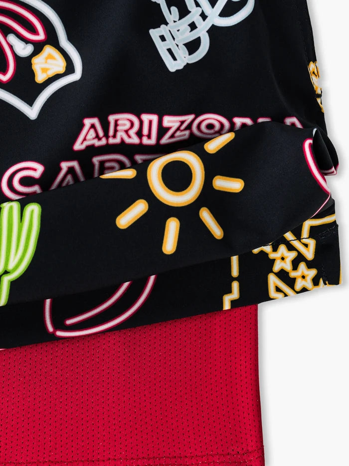 The Neon Cardinals 5.5" (NFL Classic Lined Swim Trunks) - Image 2 - Chubbies Shorts