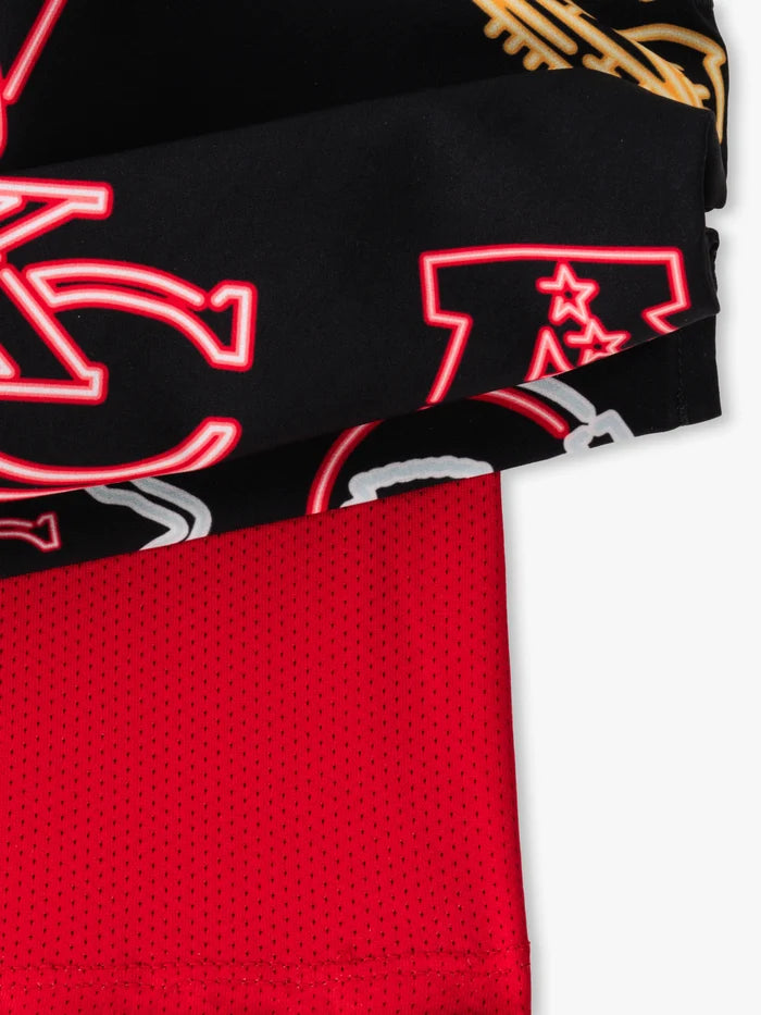 The Neon Chiefs 5.5" (NFL Classic Lined Swim Trunks) - Image 3 - Chubbies Shorts
