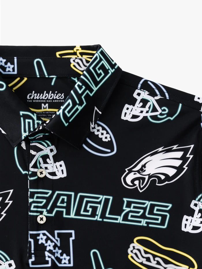 The Neon Eagles (NFL Performance Polo) - Image 2 - Chubbies Shorts