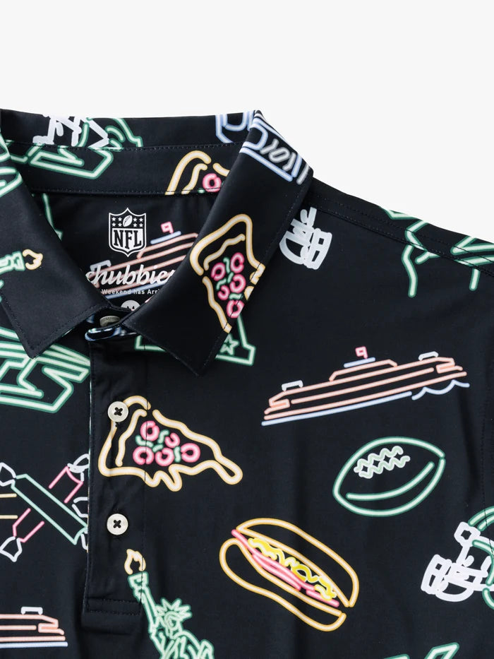 The Neon Jets (NFL Performance Polo) - Image 2 - Chubbies Shorts